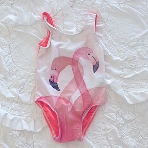 Flamingo 🦩 swimsuit 18-24m